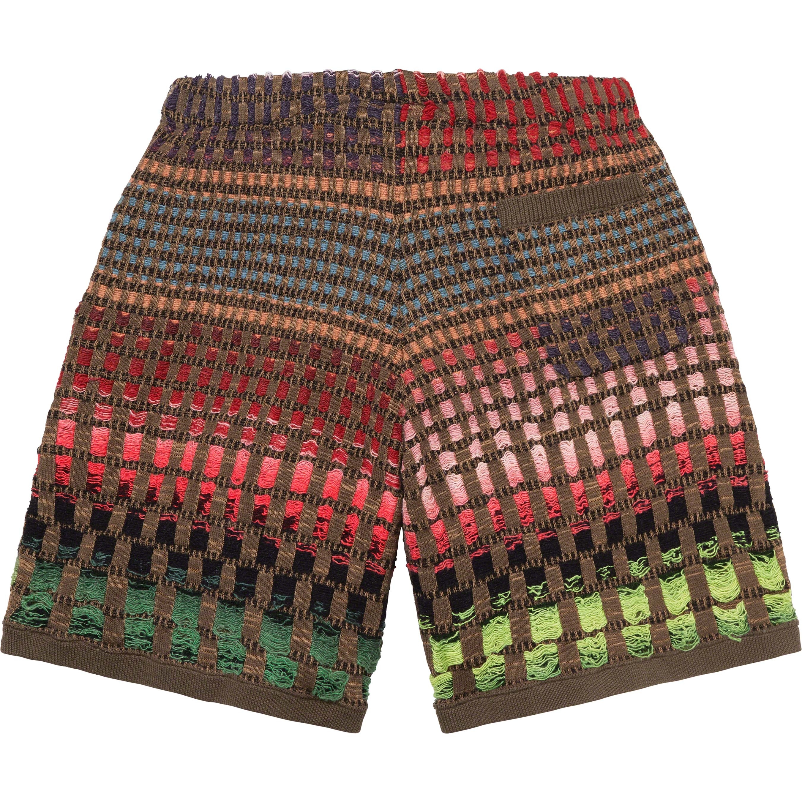 Gradient Grid Knit Short view 18